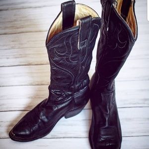 SOLD! Vintage Stewart Mens Cowboy Boots Size 8/5D